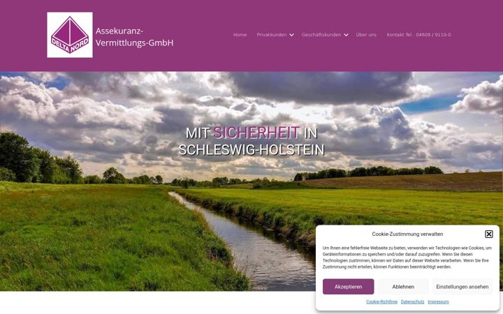 Screenshot of deltanord.de
