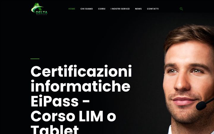 Zrzut ekranu deltaservicesconsulting.it