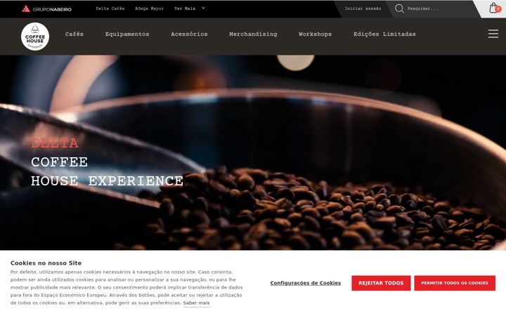 Screenshot of deltaslowcoffee.com