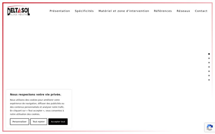 Screenshot of deltasol.fr