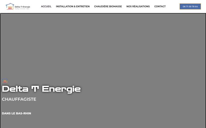 Screenshot of deltat-energie.fr