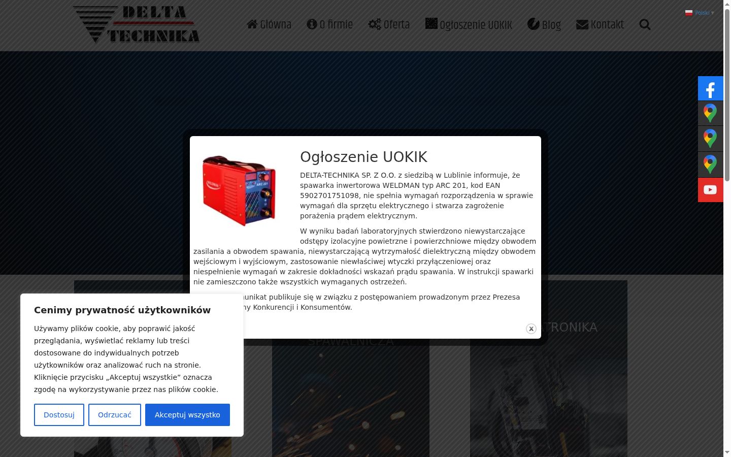 Snímek obrazovky baneru souhlasu zobrazeného před jakoukoli interakcí