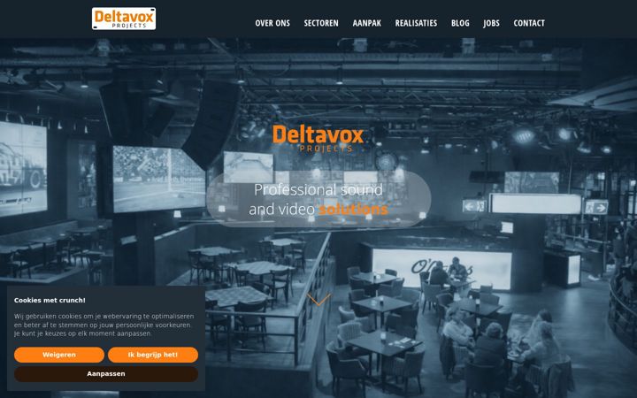 Screenshot of deltavox.eu