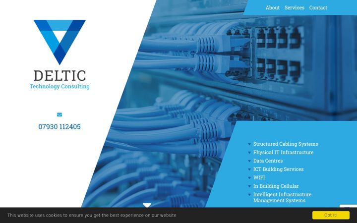 Screenshot di deltic-tc.co.uk
