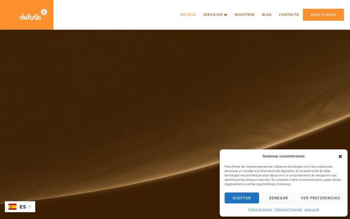 Screenshot του deltr3s.es
