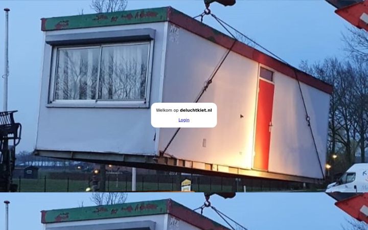 Screenshot of deluchtkiet.nl