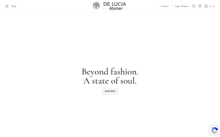 Screenshot of deluciaatelier.com