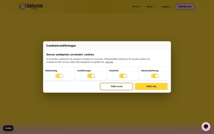Screenshot ta' delumo.se