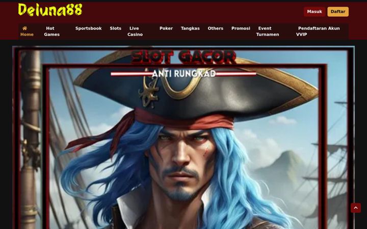 Screenshot von deluna88-slot.com