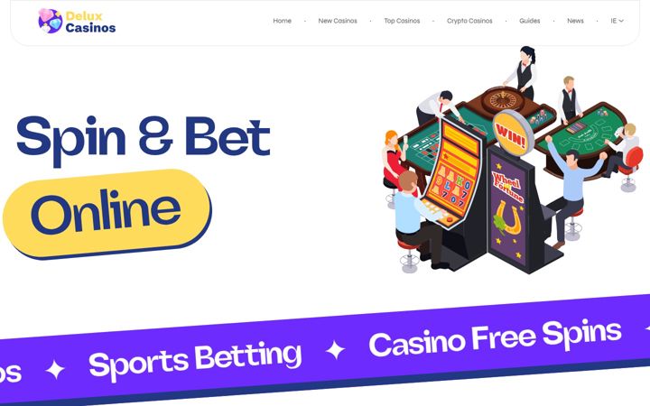 Screenshot of deluxcasinos.com