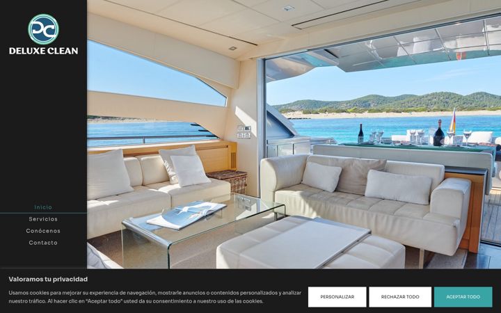 Screenshot of deluxe-clean.com