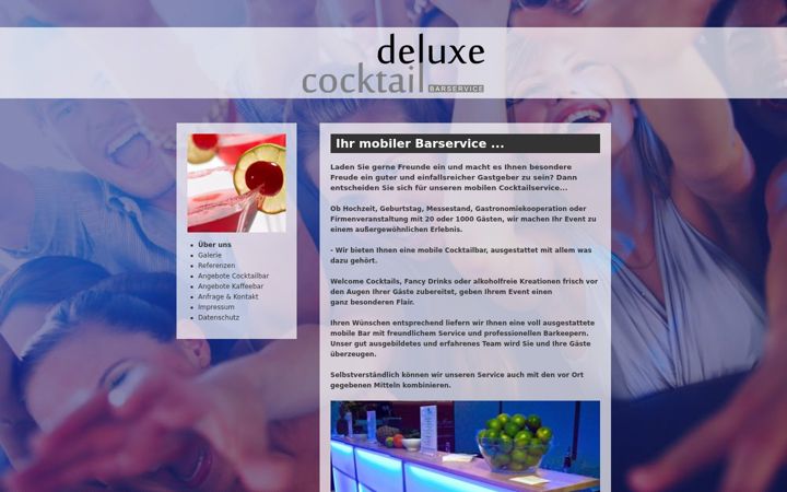 Screenshot of deluxe-cocktail.com