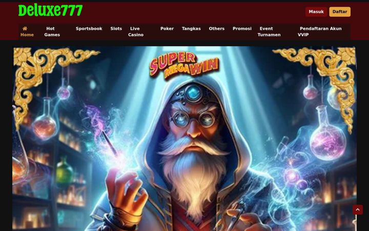 Screenshot of deluxe777.org
