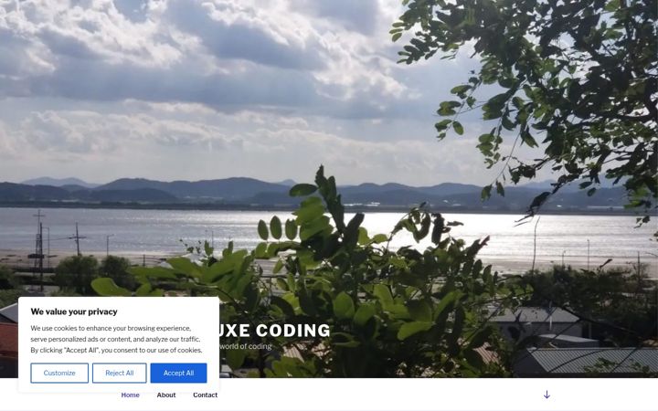 Screenshot of deluxecoding.com