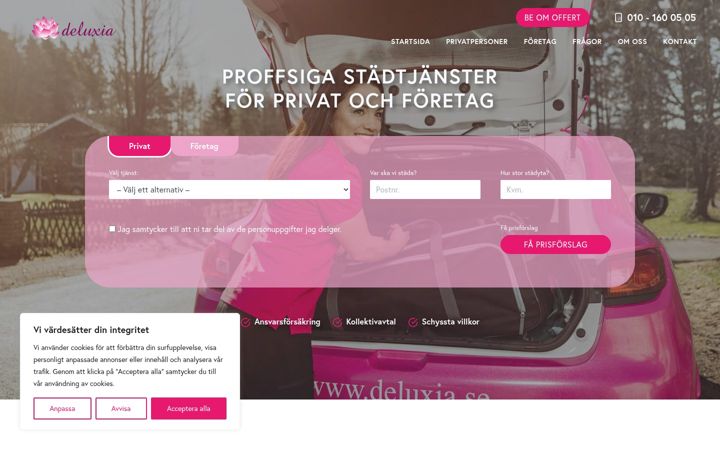 Screenshot of deluxia.se