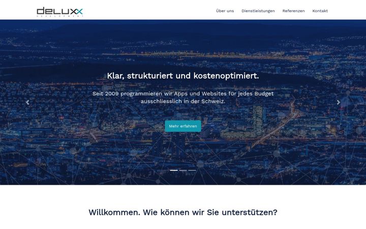 Screenshot of deluxx.ch