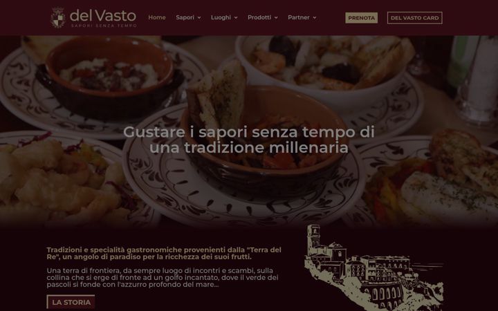 Screenshot von delvasto.it