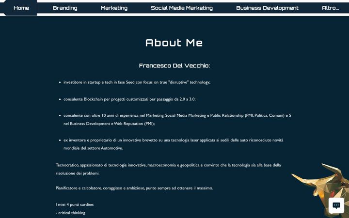 Skjermbilde av delvecchioconsulting.it
