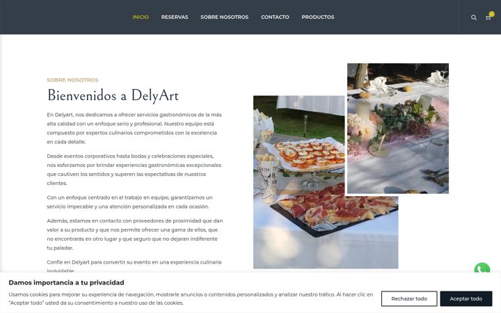 Screenshot of delyart.com