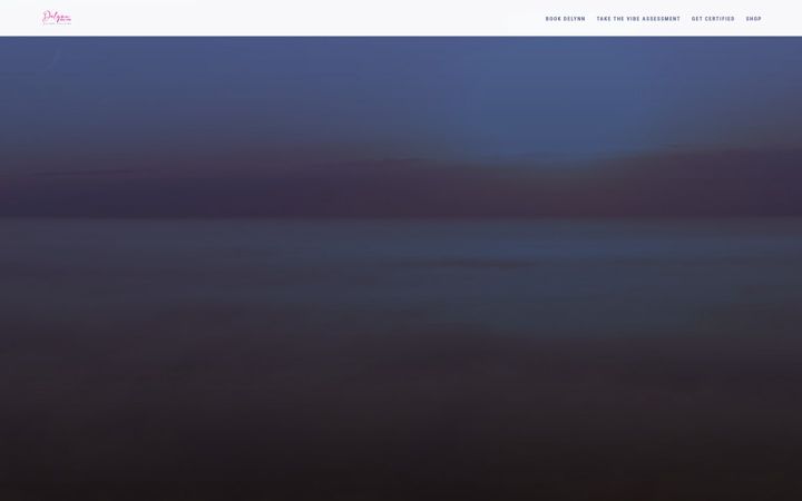 Screenshot of delynnmiller.com