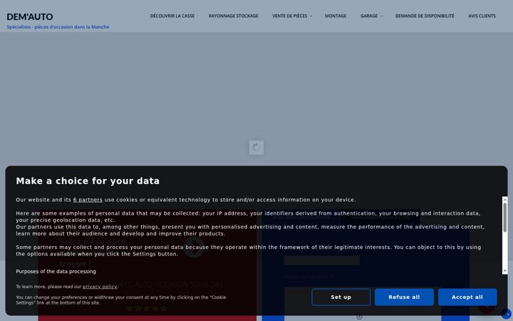 Screenshot of dem-auto-blosville.fr