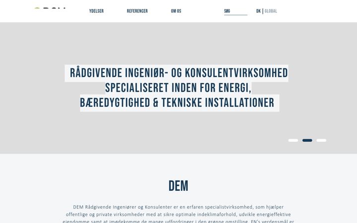 Snímek obrazovky dem.dk