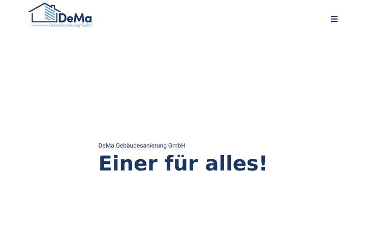Screenshot of dema-sanierung.de