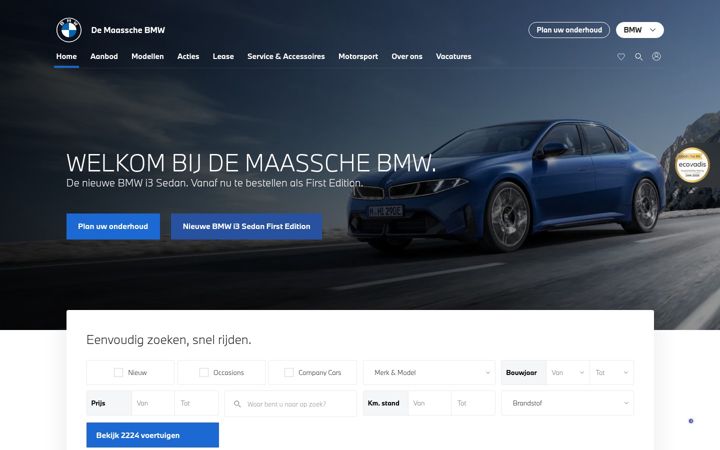 Screenshot of demaassche-echt.nl