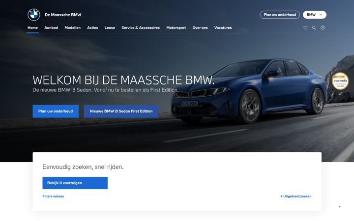 Screenshot of demaassche-venlo.nl