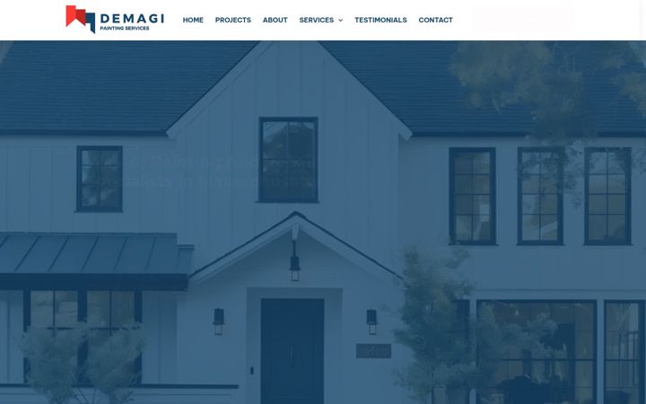 Screenshot of demagipainting.com