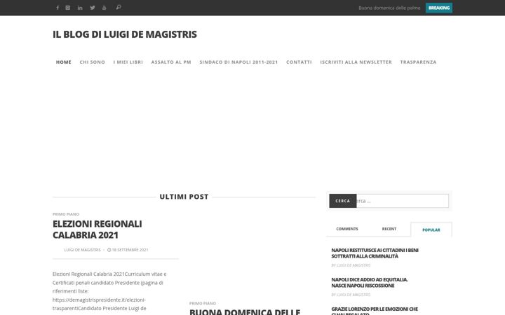 Screenshot von demagistris.it
