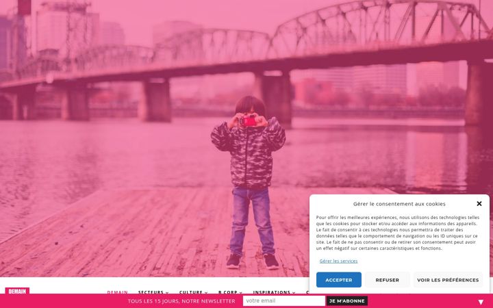 Screenshot of demainconseil.com