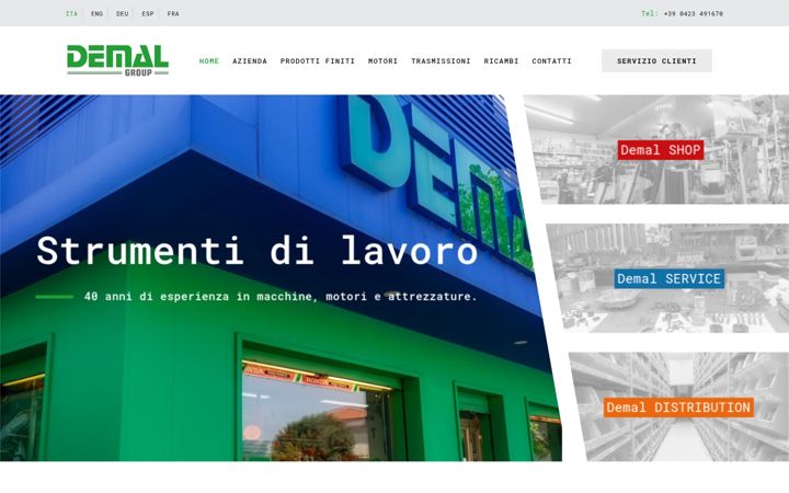 Screenshot of demal.com