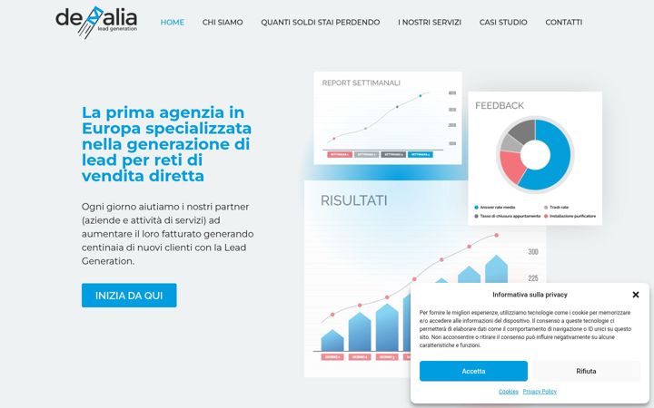 Screenshot of demalia.com