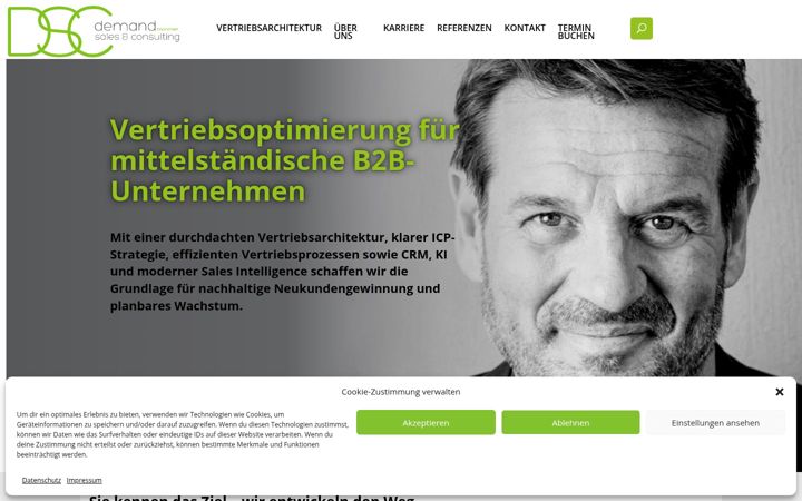 Screenshot of demand-muenchen.de