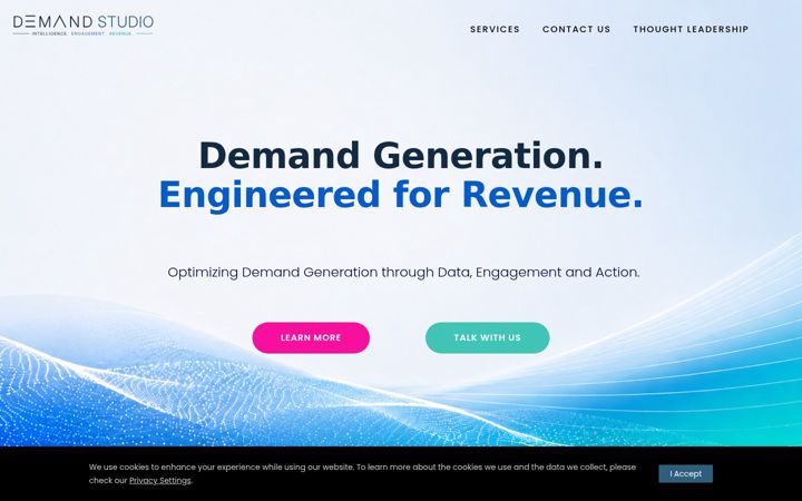 Screenshot of demand-studio.com