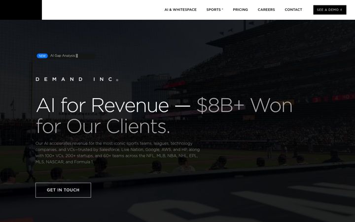 Screenshot of demandinc.co