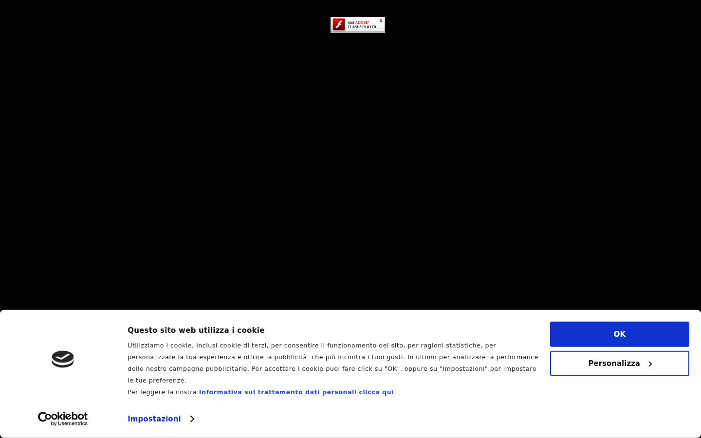 Screenshot des Einwilligungsbanners vor jeglicher Interaktion