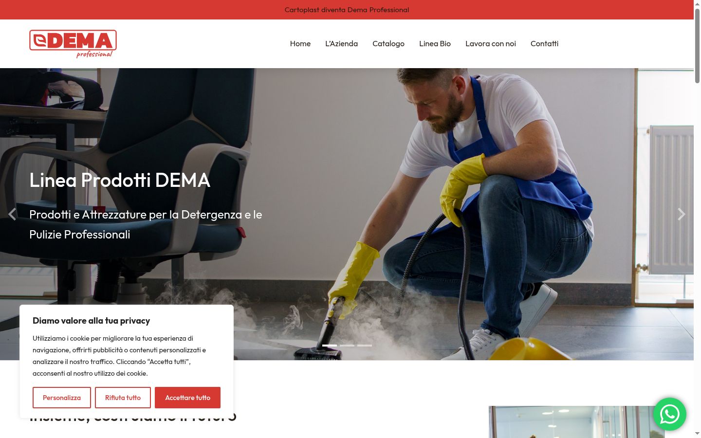 Zrzut ekranu banera zgody wyświetlanego przed jakąkolwiek interakcją
