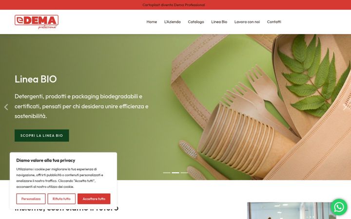 Screenshot von demaprofessional.it