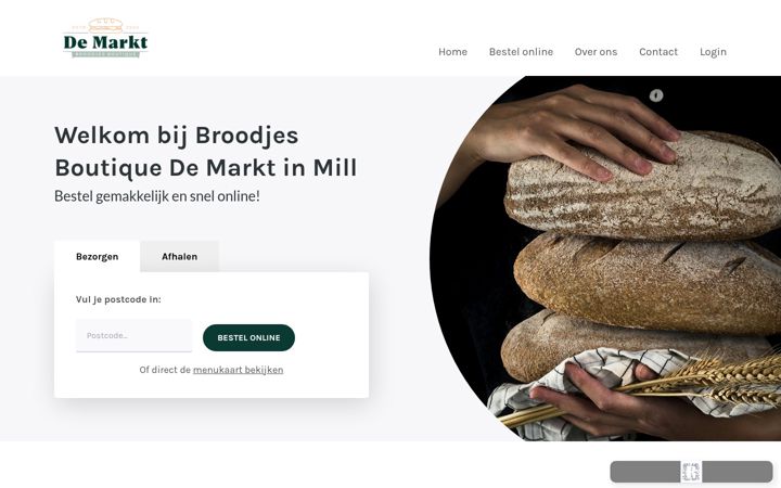 Screenshot of demarktmill.nl