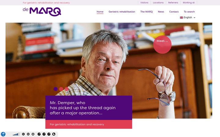 Snímek obrazovky demarq.nl