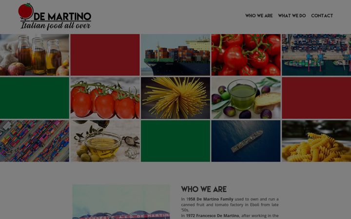 Screenshot of demartino-srl.it