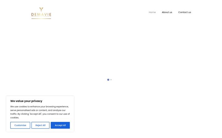 Screenshot of demavieconsult.com