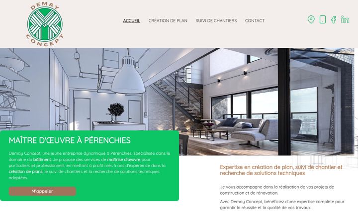 Skjermbilde av demay-concept.fr