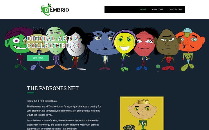 Screenshot of dembrio.com