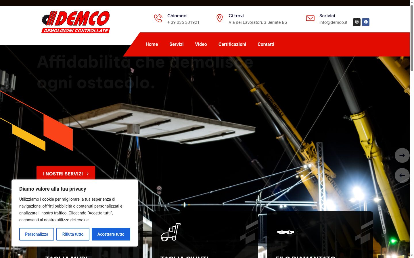 Screenshot tal-banner tal-kunsens muri qabel kwalunkwe interazzjoni