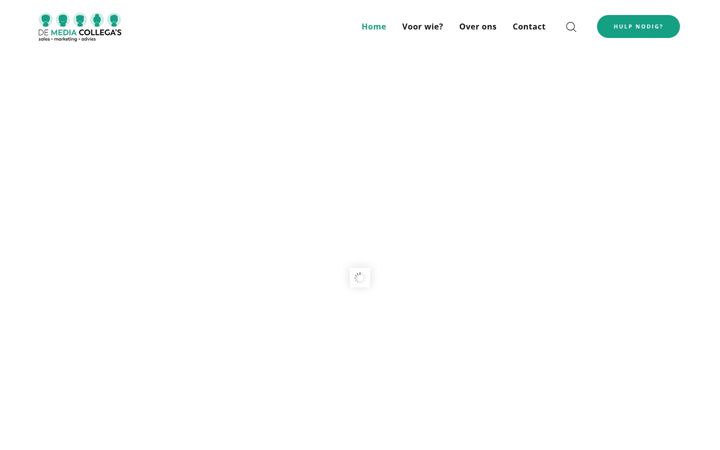 Screenshot of demediacollegas.nl