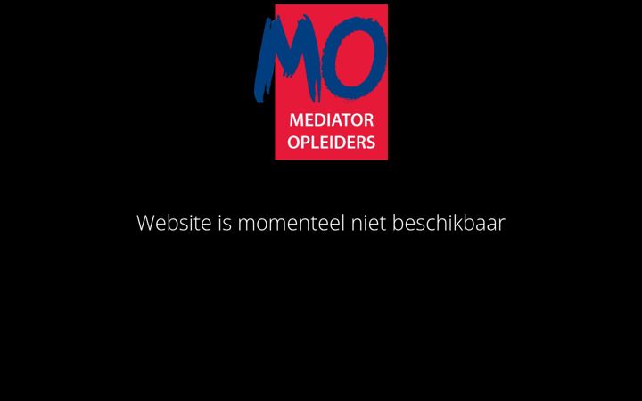 Screenshot of demediatoropleiders.nl