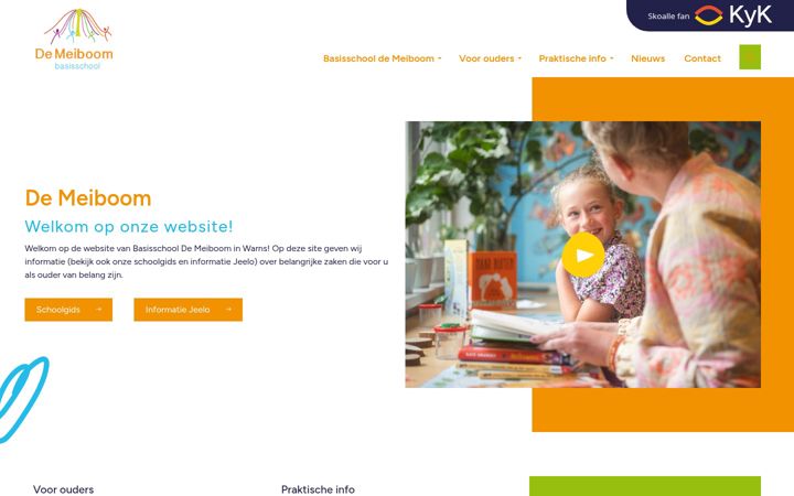 Screenshot of demeiboomwarns.nl